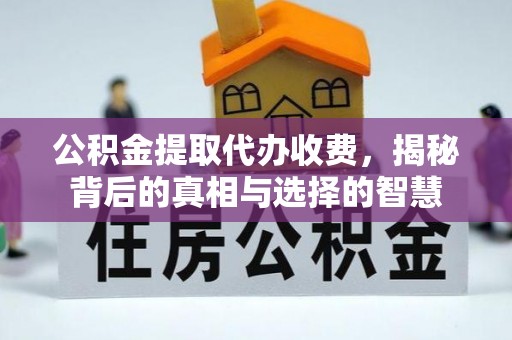 太和公积金提取代办收费，揭秘背后的真相与选择的智慧