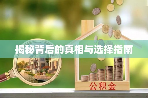 太和揭秘背后的真相与选择指南
