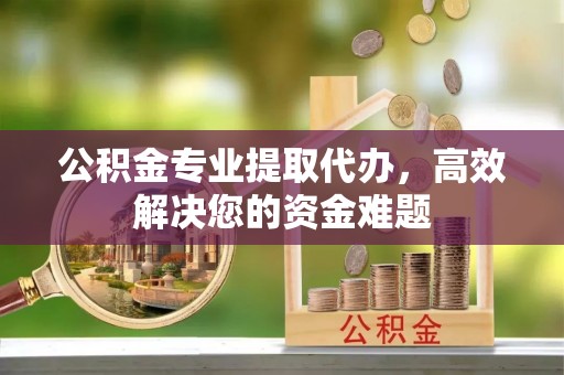 太和公积金专业提取代办，高效解决您的资金难题
