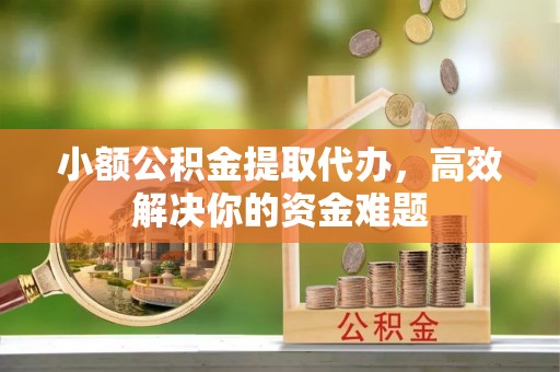 太和小额公积金提取代办，高效解决你的资金难题
