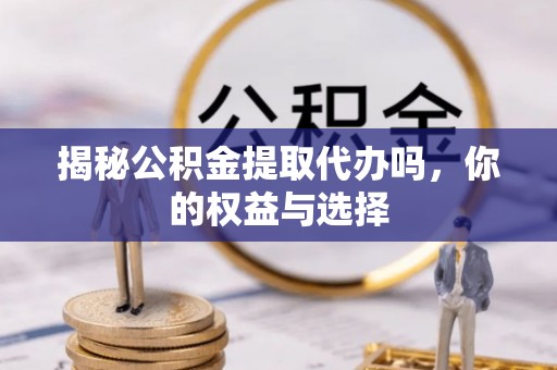 太和揭秘公积金提取代办吗，你的权益与选择