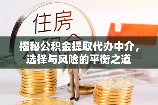 太和揭秘公积金提取代办中介，选择与风险的平衡之道