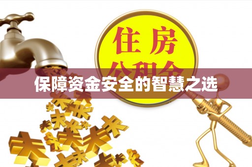 太和保障资金安全的智慧之选