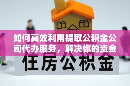 太和如何高效利用提取公积金公司代办服务，解决你的资金难题