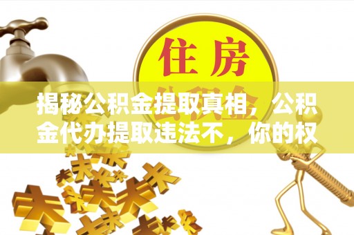 太和揭秘公积金提取真相，公积金代办提取违法不，你的权益如何保障？
