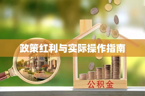 太和政策红利与实际操作指南